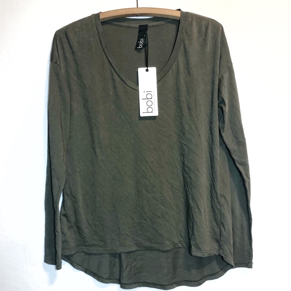 Bobi V Neck Long Sleeve Women’s Small